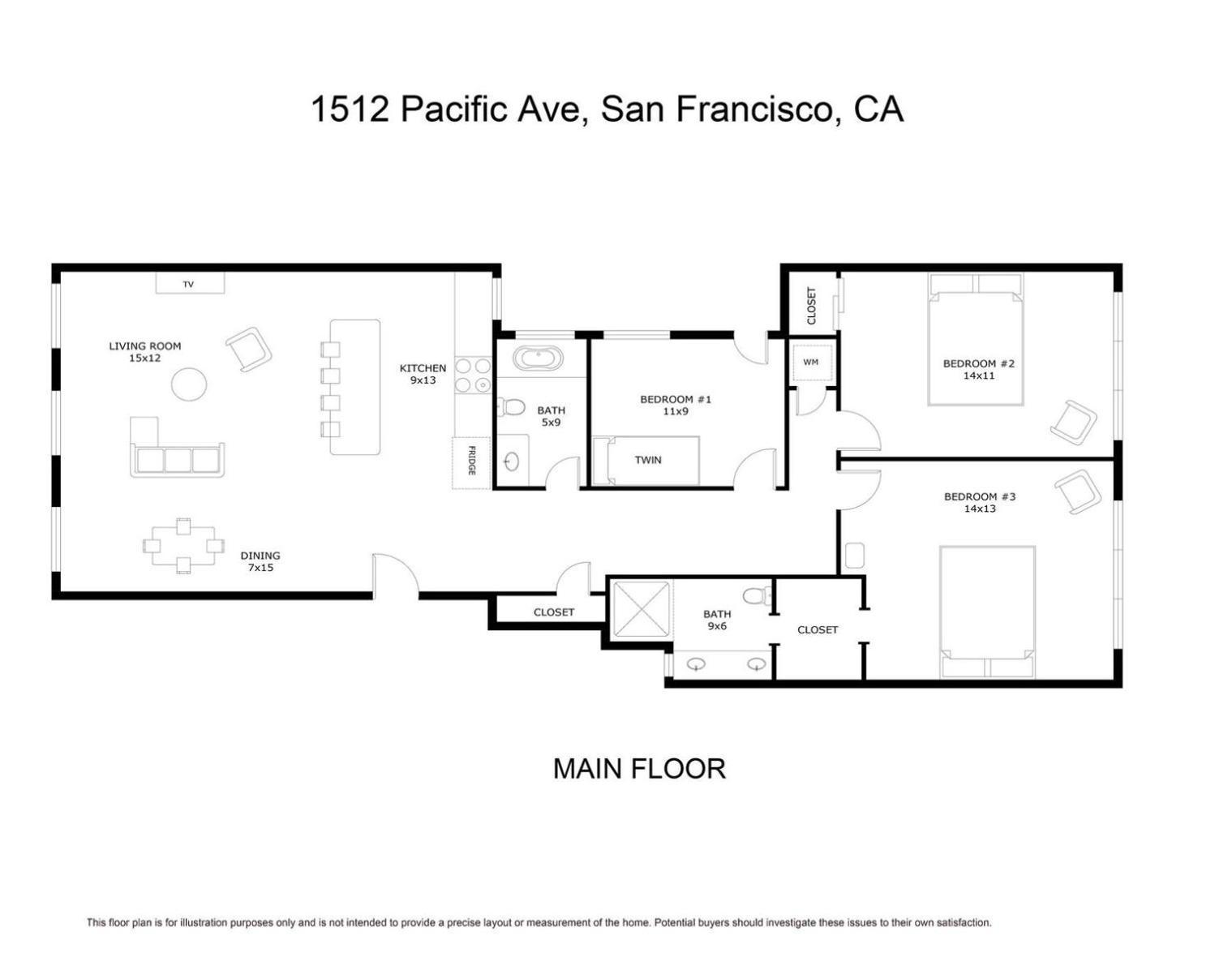 Russian Hill 3Br Nr Park Museum Dining Shops Sfo-1544 Apartment San Francisco Exterior photo